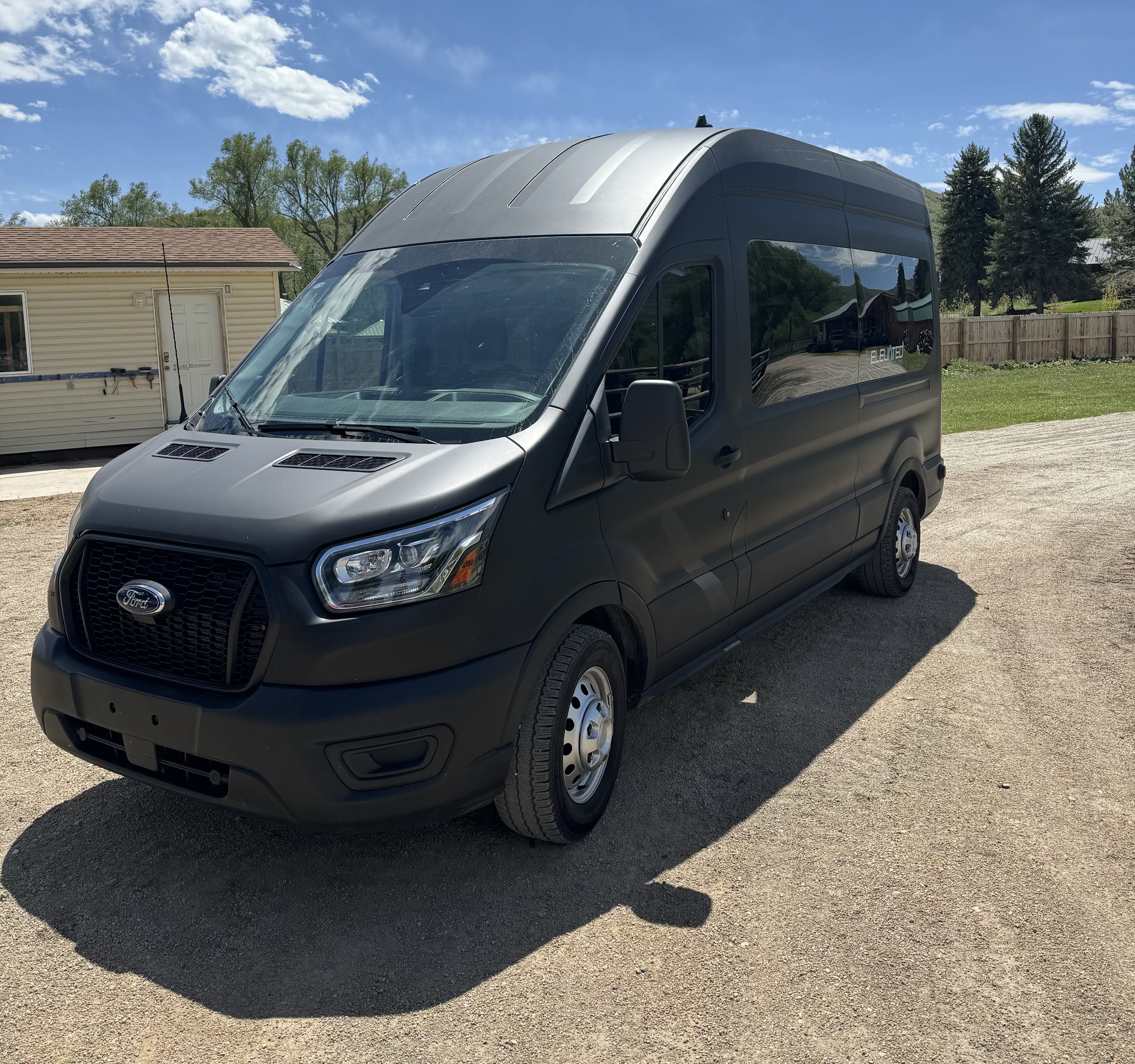 12 Passenger 2023 Ford Transit White