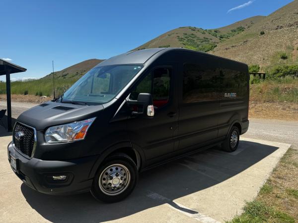 15 Passenger 2021 Ford Transit White